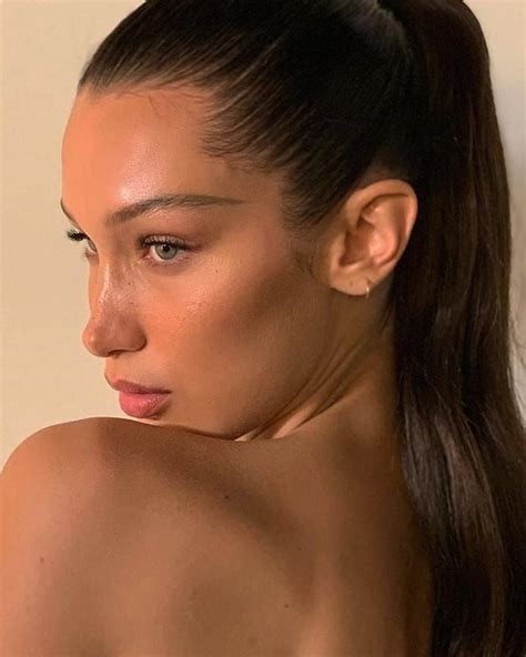 polly insider on instagram “sunday s call for chill glam vibes 😍 bellahadid” hair styles