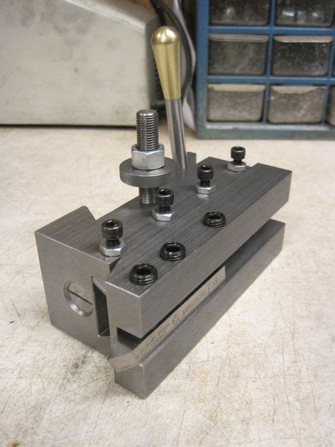 Retractable Threading Tool Holder For The Lathe Qctp In Cxa Metal
