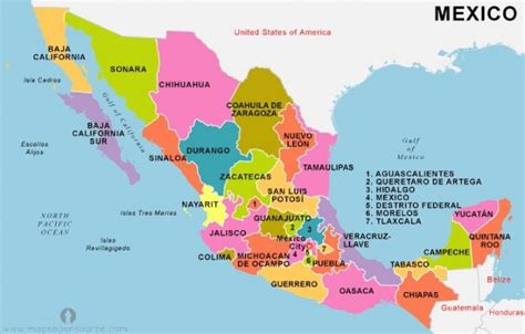 Juegos De Mapa De Mexico Con Capitales Encuentra Juegos