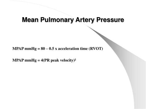 Pulmonary Arterial Pressure