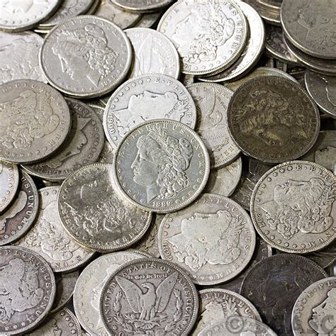 Buy Morgan Silver Dollars 100 Coin Bag 90 Silver Coins Circulated