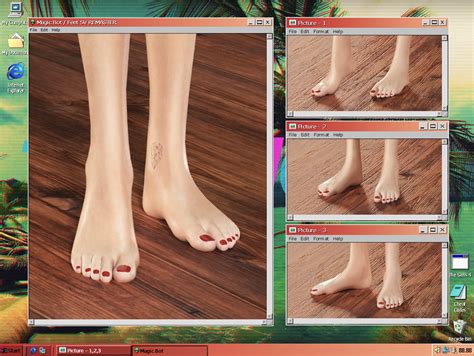 Default Feet V Slider Feet Replacement Sims Cc Sims Sims