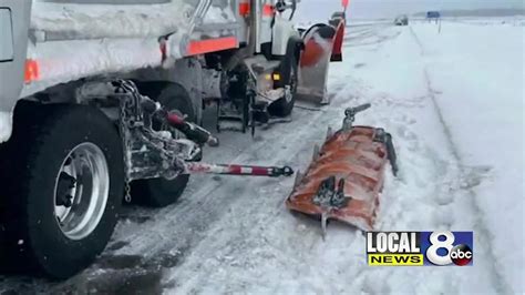 Snowplow Hit By Driver Passing On The Right Kifi