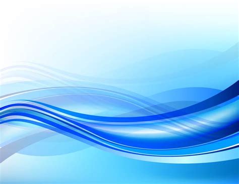 Free Vectors Abstract Blue Background With Waves Vector Bg