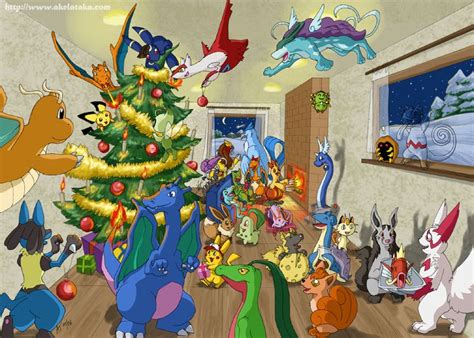 Pokemon Christmas Christmas Pokemon Pokemon Ultimate Christmas Party