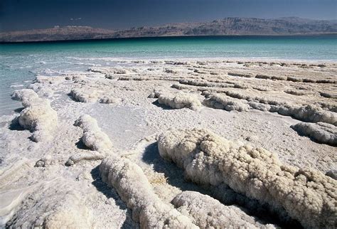 Strange Salt Formations In The Dead Sea Amusing Planet