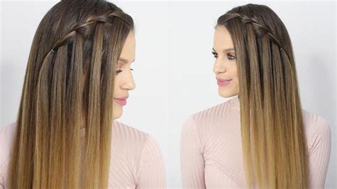 Waterfall Braid How To Do A Waterfall Braid Step By Step Guide