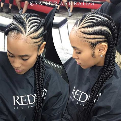 Long hair for women over 70. 51 Best Ghana Braids Hairstyles | Page 3 of 5 | StayGlam