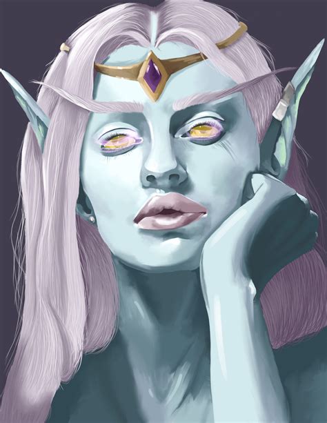 Artstation Queen Azshara