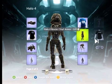 Halo 4xbox 360avatar Collection Youtube