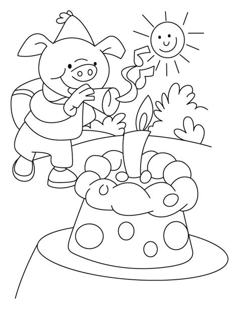 This collection includes color by number pages, mandalas, hidden picture activity pages and more! Piggy celebrating birthday in the park coloring pages ...