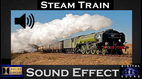Steam Train Sound Effect Hi Qaulity Audio Youtube