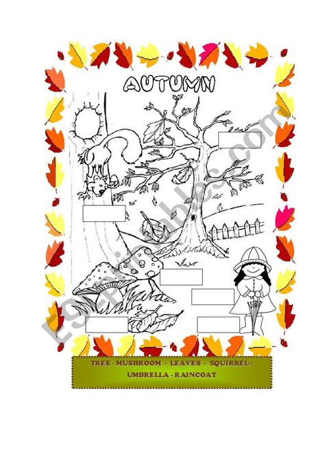 Little Learners English Corner Autumn Activities