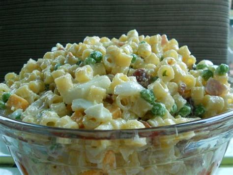 Place the yolks in a salad bowl and mash them with a fork. Ham and Egg Pasta Salad @ http://allrecipes.com.au | Ham ...