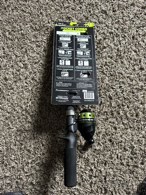 Steinhauser Telescopic Fishing Rod And Spincast Reel Combo Micro Series