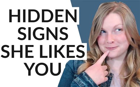 Hidden Body Language Signs She Likes You