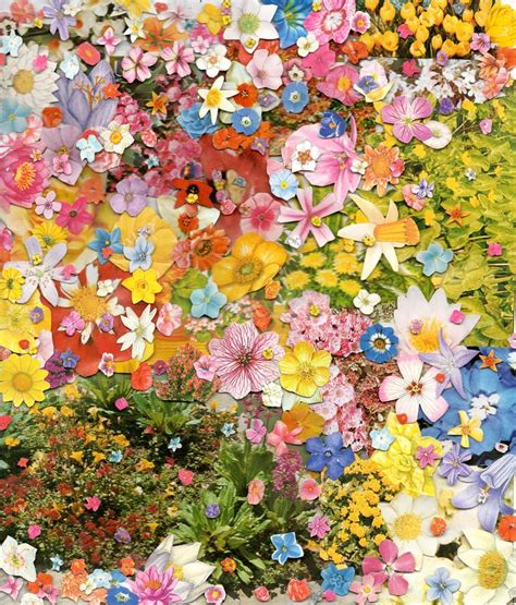 In 2020 Flower Collage Art Flower Art