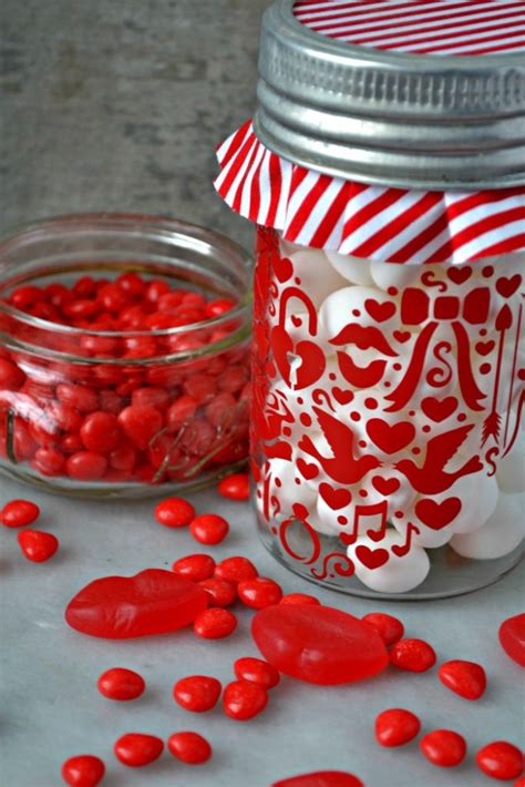 Sweet On You Valentine Treat Jar Red Cottage Chronicles