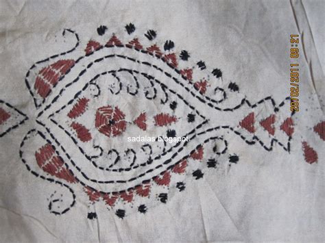 Kantha Embroidery Motifs Embroidery Designs
