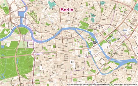 Berlin's berlin brandenburg (ber) airport. Stadtplan Berlin Mitte Karte