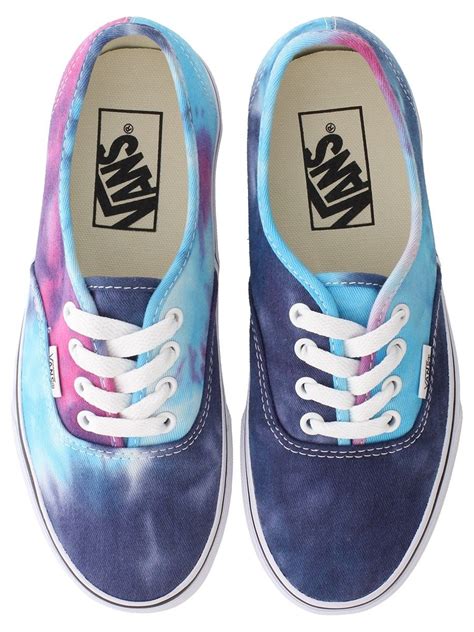 If you have any questions, please ask in the hey guys! Vans Pink Tie-Dye Authentic Trainers | Cute sneakers, Vans pink, Vans