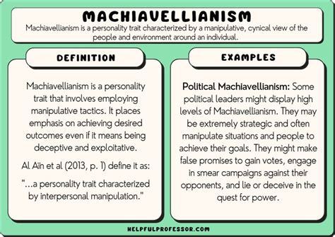 Machiavellianism 10 Examples And Definition 2024