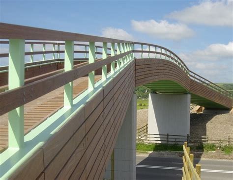 Steel Truss Bridleway Bridge With Timber Cladding A26 Sarum Hardwood