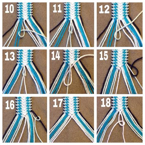 How To Make Friendship Bracelets With 6 Strings Diy Diamond Friendship Bracelets The Stripe