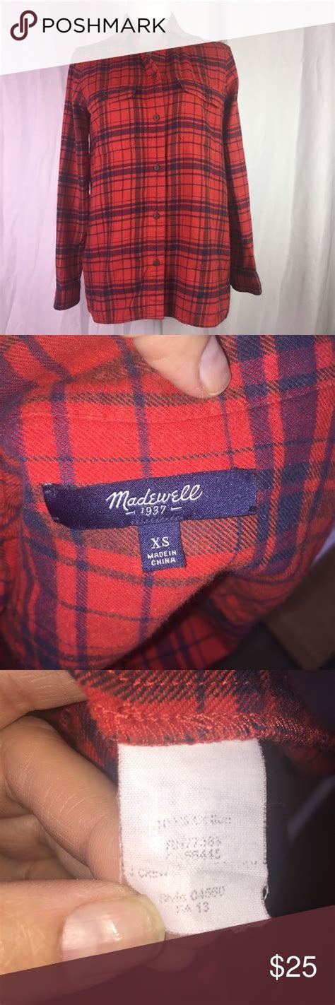 Madewell Flannel Shirt Madewell Flannel Shirt Madewell Flannel