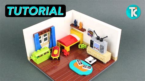 how to build a lego master bedroom