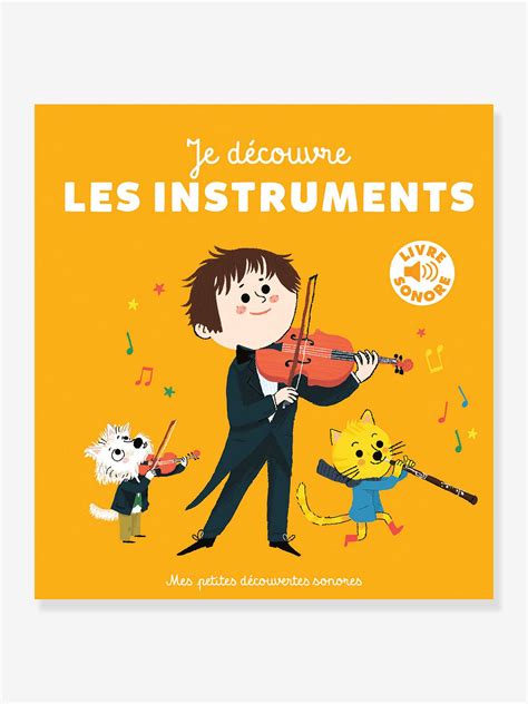 Livre Sonore Je Découvre Les Instruments Gallimard Jeunesse Jouet