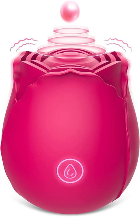 Rose Sex Vibrator For Women Clitoral Vibrator Sex Stimulator With 10 Modes Nipple