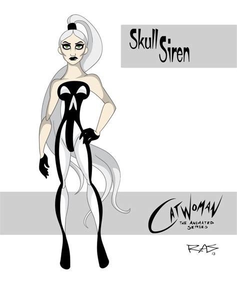 Catwoman The Animated Series Skull Siren By Rickytherockstar On Deviantart