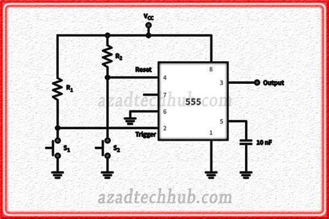 555 Timer Ic Pins Configuration Types Modes And Applications