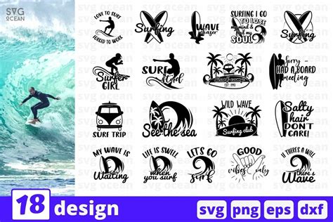 Surfing Svg Bundle Surf Cut File Summer Lupon Gov Ph