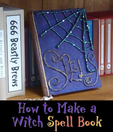 How To Make A Witch Spell Book Tutorial