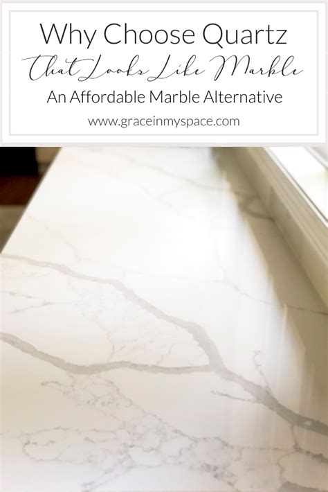 Do You Love The Look Of Marble Countertops Consider Quartz That Looks