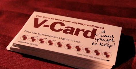V Card Virginity Telegraph