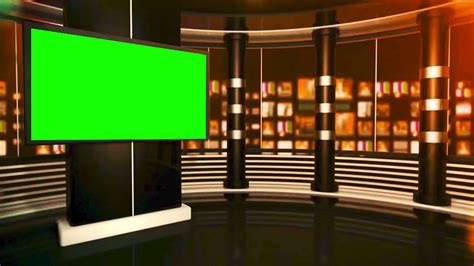 Newsroom Background For Green Screen