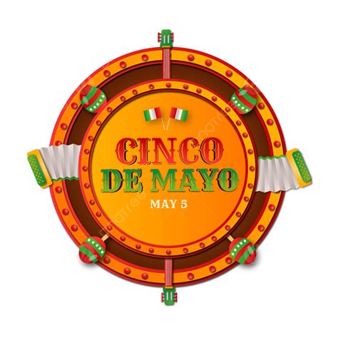 五月五日五月五日免費png Cinco Mayo Cinco De Mayo 墨西哥國慶節向量圖案素材免費下載，png，eps和ai素材