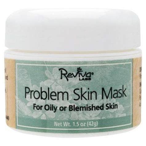 Reviva Labs Problem Skin Mask Oily Blemished Skin 15 Oz Pack Of 3