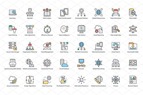 216 Data Science Vector Icons Communication Icon Data Science