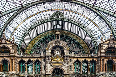 The Antwerp Central Train Station The Wanderlost Traveler