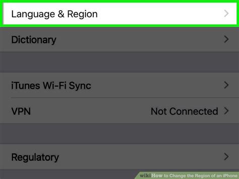 The precise process, however, varies from here, tap the country/region section on the screen, and opt to change country or region. scroll through the list to find the country from which. How to Change the Region of an iPhone (with Pictures ...