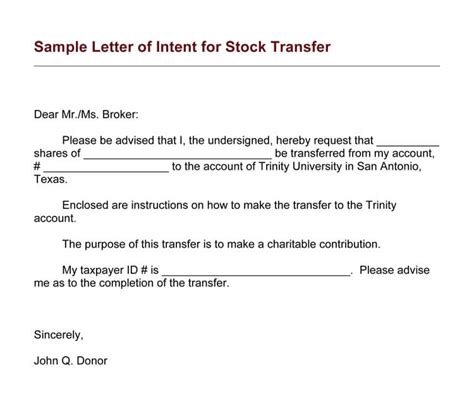 20 Transfer Request Letter And Transfer Offer Letter Samples