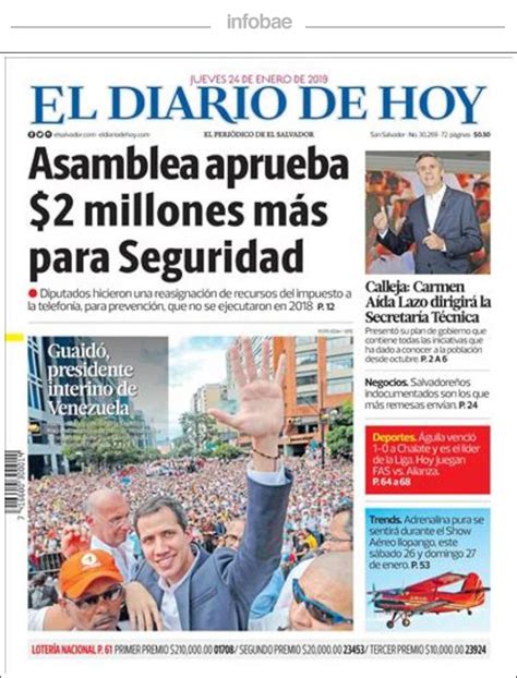 El Diario De Hoy El Salvador 24 De Enero De 2019 Perfil Formosa