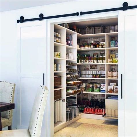 29 Captivating Kitchen Pantry Door Ideas Youll Love