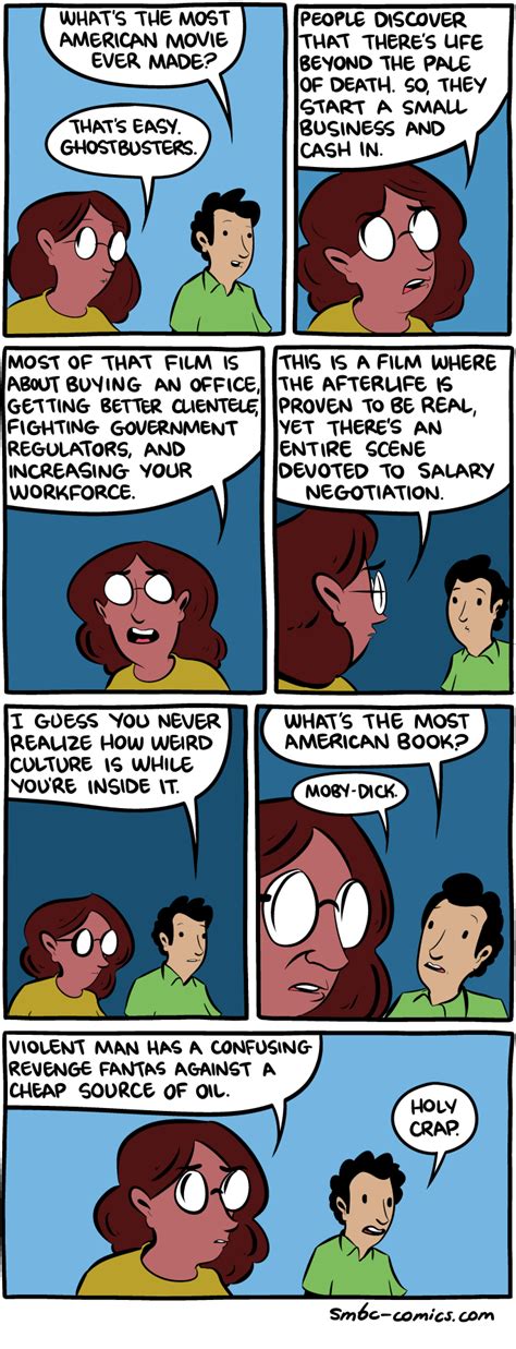 Saturday Morning Breakfast Cereal The Most American Movie Funny Puns