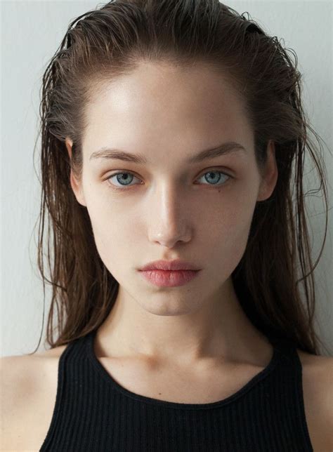 Olga Nowotarska Beauty Shoot Model Face Instagram