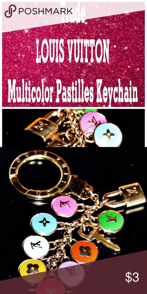 Key chain, handmade keychain, leather keychain, valentine gift, boxed special design, keychain, keyholder. Trade | Louis vuitton multicolor, Key card holder, Keychain